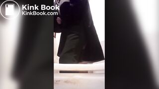 Japanese girl pooping on toilet - video 5