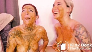 Lesbian scat play - video 3