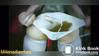 White Panty Poop - video 7