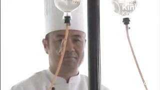 Two girls enema poop diapers