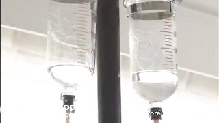 Two girls enema poop diapers