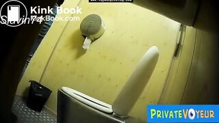 Women pooping (product shown)