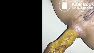 Thick turd closeup