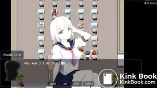 Watching Anya in the bathroom