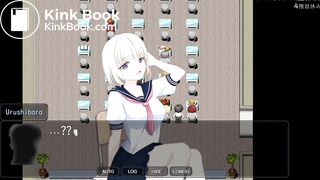 Watching Anya in the bathroom