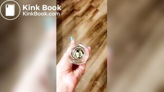 Anal Slut Cleans Her Dirty Plug