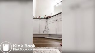 Anal Slut Cleans Her Dirty Plug