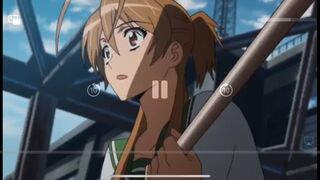 Short diaper edit clip of Highschool Of The Dead