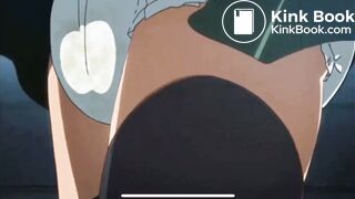 Short diaper edit clip of Highschool Of The Dead