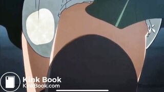 Short diaper edit clip of Highschool Of The Dead