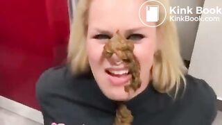 SCAT SLUT STORY SCAT AND PISS COMPILATION