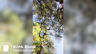 Cutie shits in nature