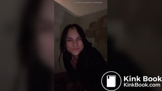 HOT BABE POOPING IN PUBLIC PARK BATHROOM