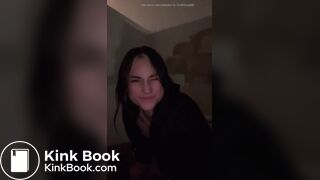 HOT BABE POOPING IN PUBLIC PARK BATHROOM