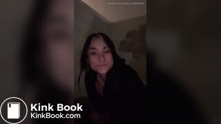 HOT BABE POOPING IN PUBLIC PARK BATHROOM