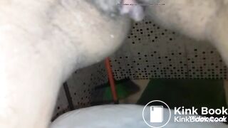 Pooping on toilet - video 28