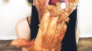 Hot Girl Messy Scat Deepthroat POV