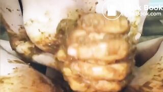 Hot Girl Messy Scat Deepthroat POV