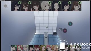 Anime girl teacher poop