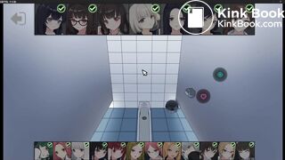 Anime girl teacher poop