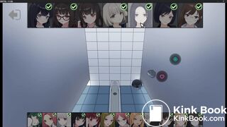 Anime girl teacher poop