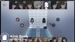 Anime girl teacher poop