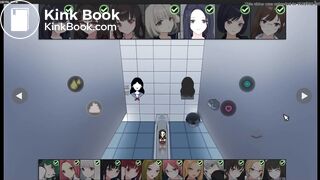 Anime girl teacher poop