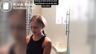 Diarrhea at boyfriend’s house