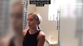 Diarrhea at boyfriend’s house