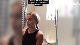 Diarrhea at boyfriend’s house