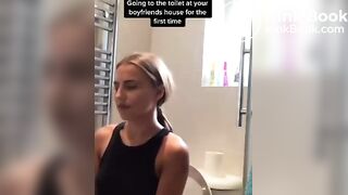 Diarrhea at boyfriend’s house