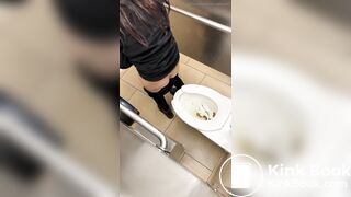 Overstall voyeur poop PT 1