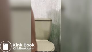 Nice turd in toilet