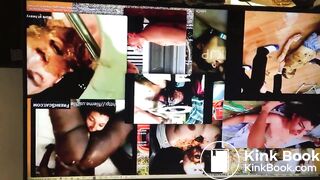 WATCHING PORN WITH A HUMAN TOILET SISSY!