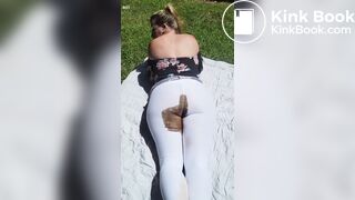 diarrhea in her leggings - video 2