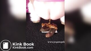 GIrl Taking a Monster Dump