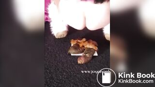 GIrl Taking a Monster Dump