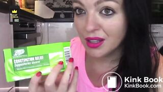 Girl takes laxative - 3