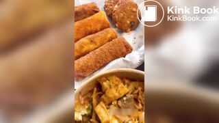 sexy lightskin eating, farting, and shitting