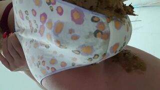 Huge panty poop - video 17