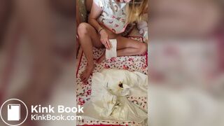 Messy diaper change..