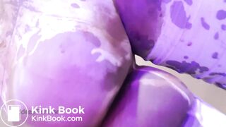 Tights ruined with huge poop bulge