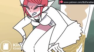 Scientist Woman Explosive Diarrhea (bizparadise)