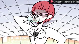 Scientist Woman Explosive Diarrhea (bizparadise)