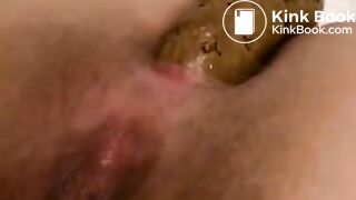 close up pov soft shit [no audio/low quality)