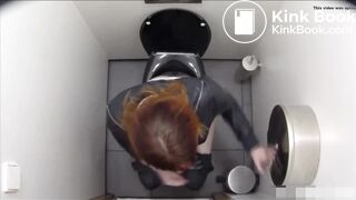 Beautiful Czech girl spy wc poop 601