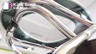 Korean Femdom - slave rub scat on dick Part 1