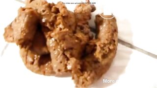 big pile of shit on the floor