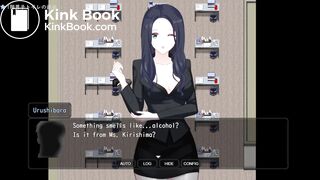 Watching an attractive teacher use the toilet