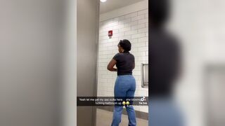 Coworker blow up the toilet